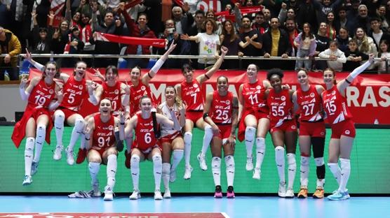 Aras Kargo play-off biletini kapt�! �imdi hedef Avrupa kupalar�