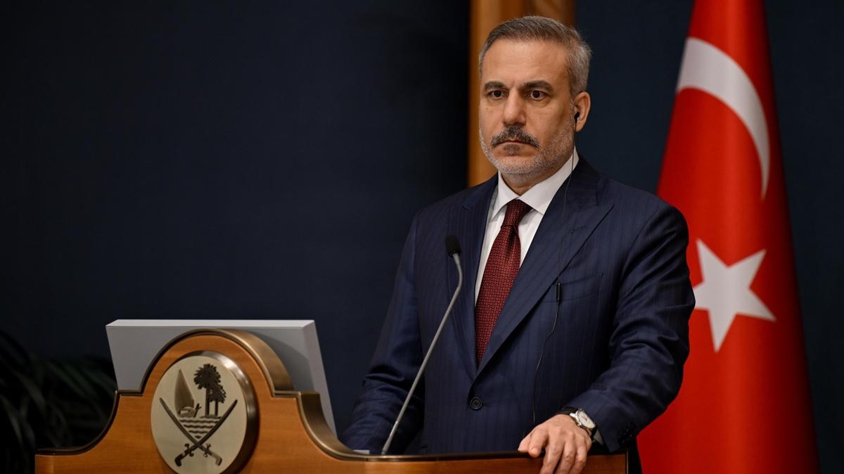 Bakan Fidan'dan �srail ve �ran'a net uyar�: B�lgeyi daha fazla karga�aya s�r�klemeyin