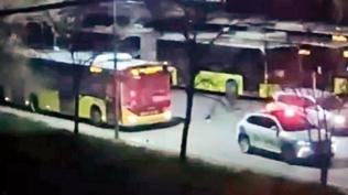 �ETT'de sarho� �of�r skandal�