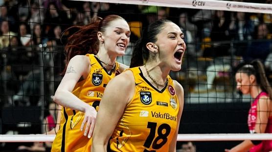 Vak�fBank, CEV �ampiyonlar Ligi'nde Final-Four'da!