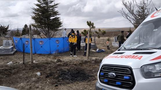 Aksaray'da vahşet: Annesinin mezar başında katletti