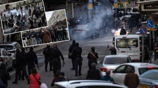 Mescid-i Aksa'da �srail zulm� s�r�yor