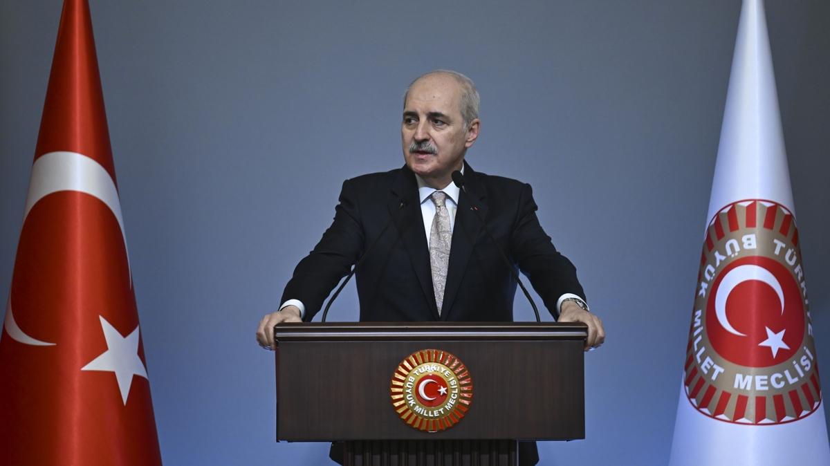 TBMM Ba�kan� Kurtulmu�'tan Ramazan Bayram� mesaj�