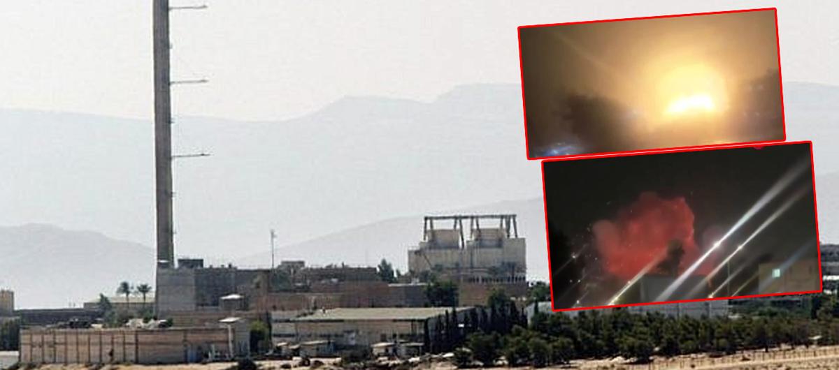 �ran'dan n�kleer tesis misillemesi... �srail'in Dimona �ehrine f�ze ya�d�: Kent geneli alarmda