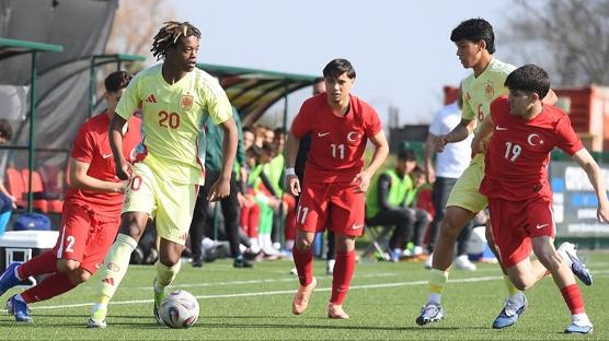 U17 Milliler, İspanya ile yenişemedi