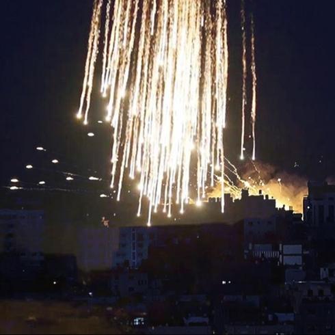 L�bnan'a fosfor bombas� att�