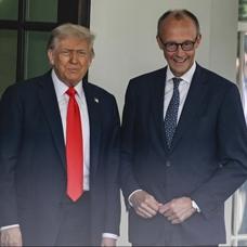 Merz ve Trump telefonda g�r��t�: �ran, �srail ve Ukrayna masada
