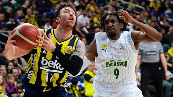 Safiport Erokspor deplasmanda Fenerbah�e Beko'yu yendi