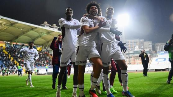 Trabzonspor'un golcülerinden müthiş performans