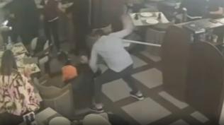 CHP'li başkan kavgada