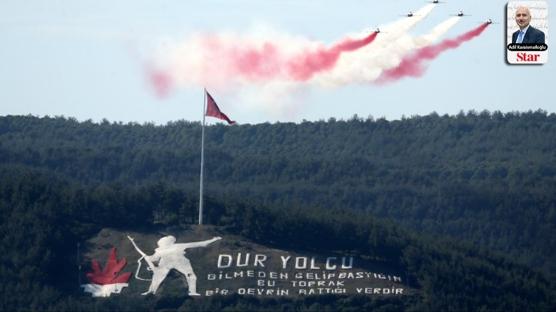 Ge�mi�ten gelece�e kurulan k�pr�: �anakkale ruhu