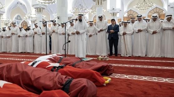 İlk cenaze namazı Katar'da kılındı