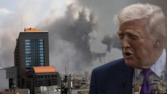 Trump 'g�r���yoruz' dedi, �ran reddetti: Batakl�ktan kurtulmaya �al���yorlar