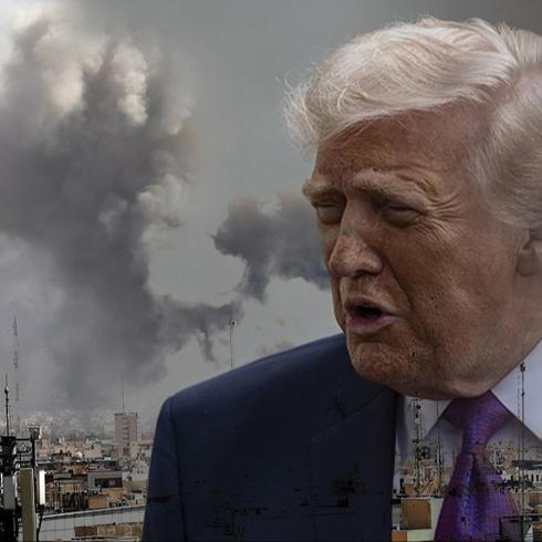 Trump 'g�r���yoruz' dedi, �ran reddetti: Batakl�ktan kurtulmaya �al���yorlar