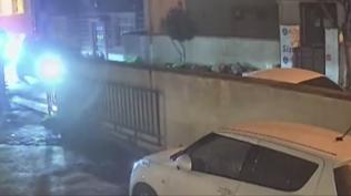 Kan donduran anlar kamerada