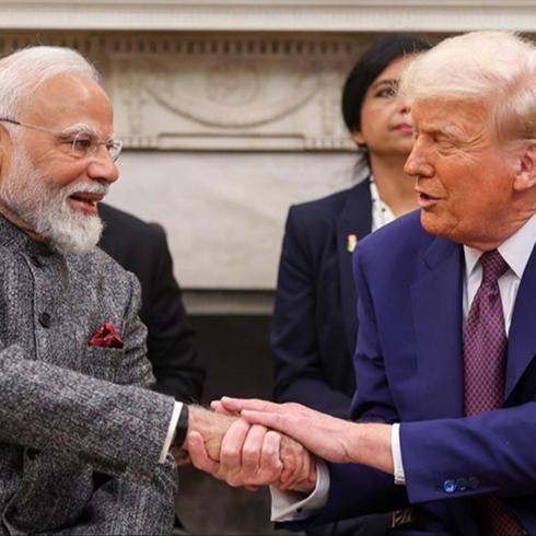Modi ve Trump'tan 'H�rm�z Bo�az�' g�r��mesi: T�m d�nya i�in �nemli