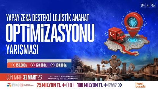 TEKNOFEST'te lojistikte verimlilik i�in yenilik�i ��z�mler aran�yor