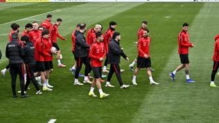 A Milli Futbol Tak�m�, Romanya ma��na haz�r