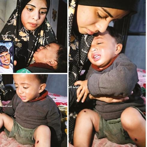 1 ya��ndaki bebe�e siyonist i�kence