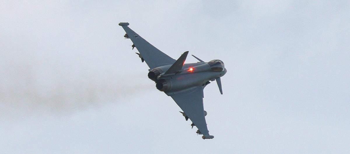 T�rkiye vites y�kseltti! Eurofighter i�in kritik imza