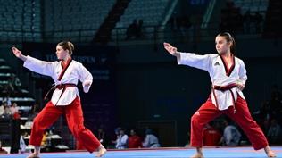 Tekvandoda T�rk sporculardan b�y�k ba�ar�