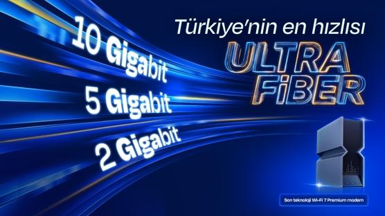 Turkcell Superonline'dan Türkiye'de bir ilk! 10 Gigabit'e varan hızlarla evlere UltraFiber
