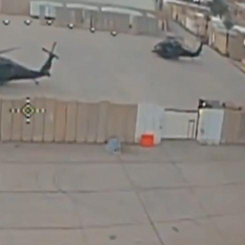 ABD'nin sava� helikopterleri imha edildi