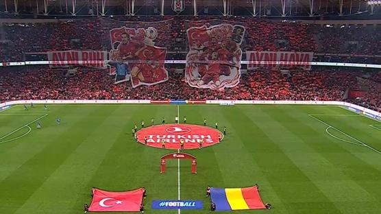 Dolmabahçe'de Dünya Kupası koreografisi