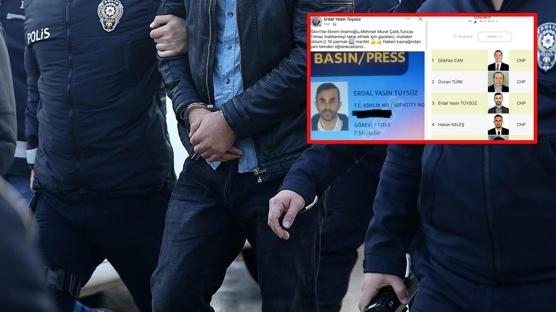 Sahte gazeteci i�in karar