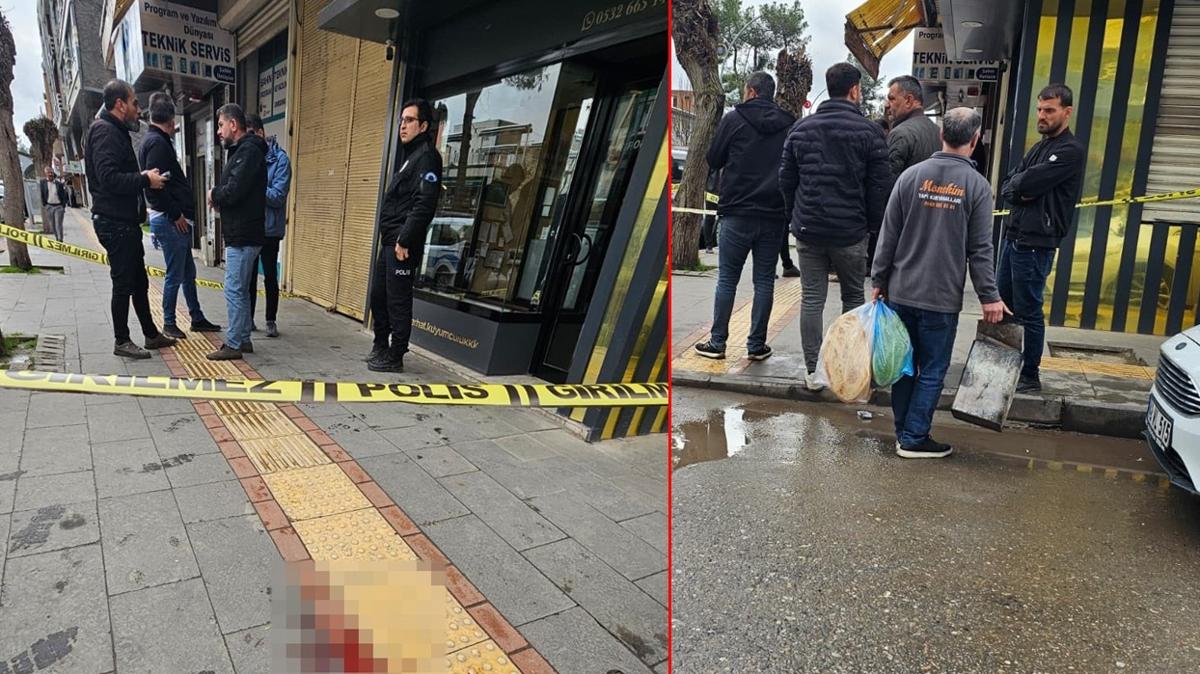 Kad�n k�l���nda soygun giri�imi