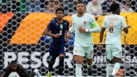 Mbappe sahnede! Fransa, Brezilya'y� devirdi