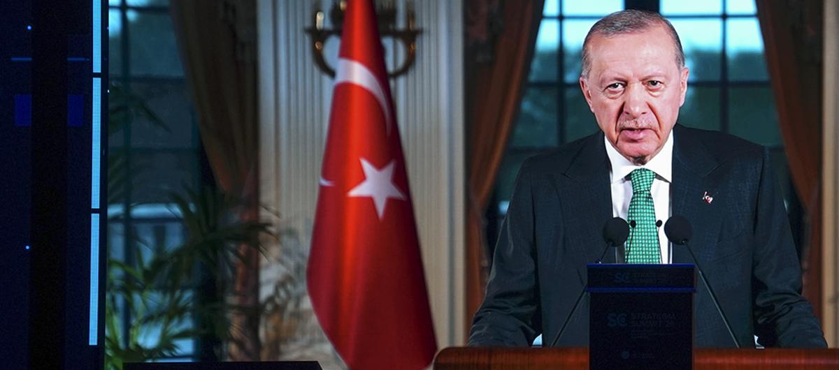 STRATCOM Zirvesi... Cumhurba�kan� Erdo�an: Uluslararas� sistem me�ruiyet krizi ya��yor