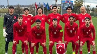 U18 Milli Tak�m�, Ermenistan ile berabere kald�