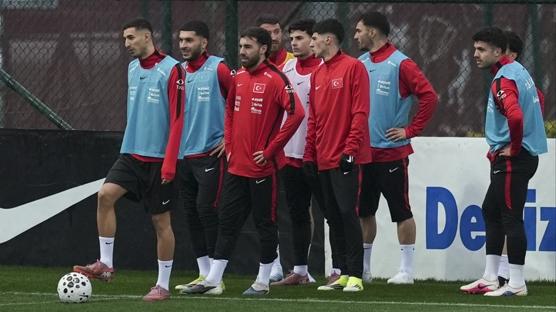 A Milli Tak�m, Kosova ma��n�n haz�rl�klar�n� s�rd�rd�