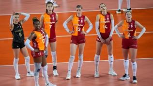 Galatasaray Daikin, T�rk Hava Yollar�'n� set vermeden yendi