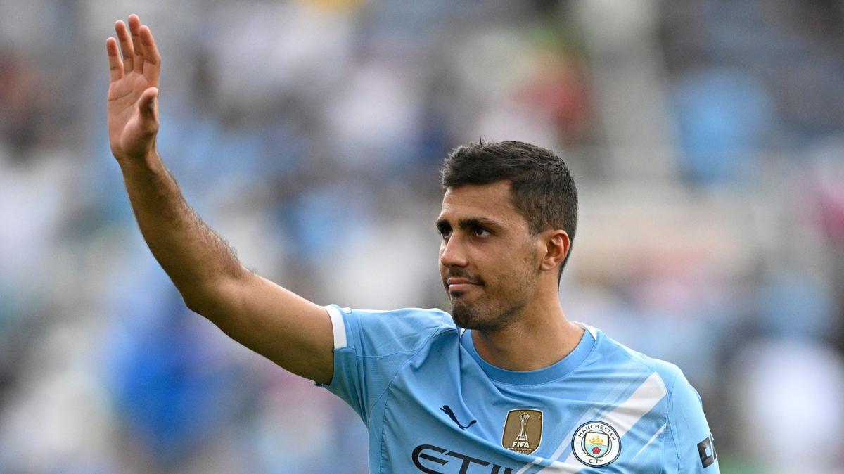 Rodri, Real Madrid iddialar�na sert cevap verdi