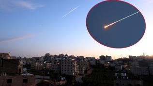 İsrail'e ilk kez füze fırlattılar