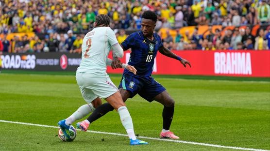 Brezilya'ya Vinicius Junior'dan k�t� haber