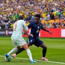 Brezilya'ya Vinicius Junior'dan k�t� haber