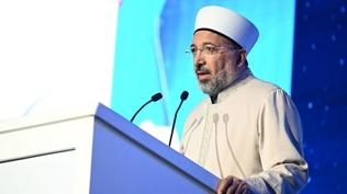 Diyanet ��leri Ba�kan� Arpagu�'tan ceza infaz kurumlar�ndaki manevi rehberlik ve e�itime ili�kin payla��m