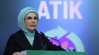 Emine Erdoğan'dan Sıfır Atık vurgusu... 'Bu gidişata hep birlikte 'dur!' diyelim'