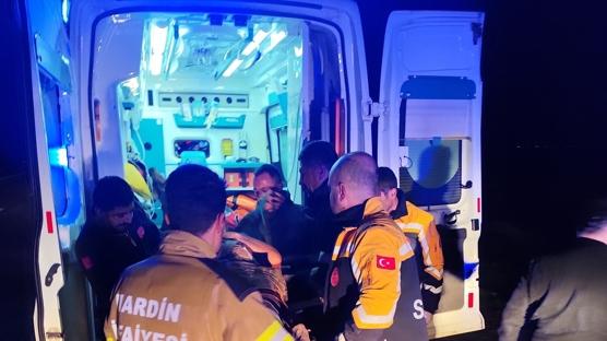 Mardin'de korkun� kaza: 1 �l�, 3 yaral�
