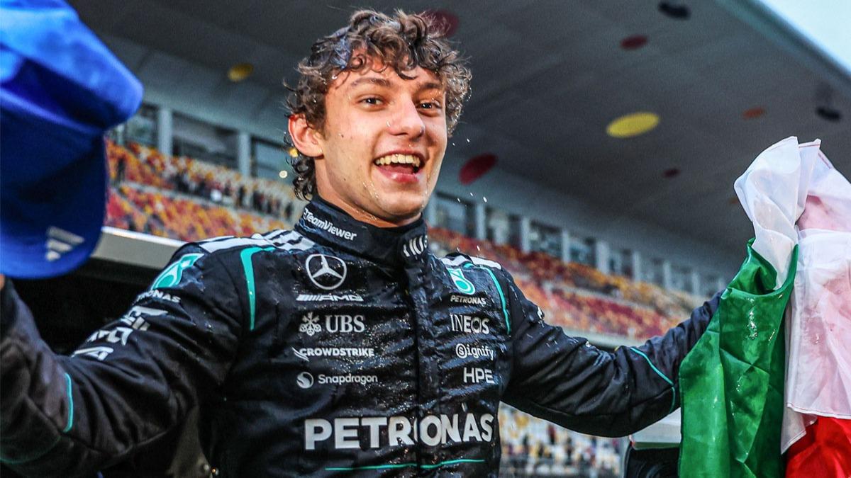 Tarihe ge�ti! Japonya Grand Prix'sinde zafer Kimi Antonelli'nin