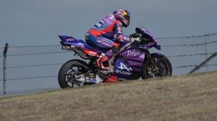 Toprak Razgatl�o�lu, MotoGP'nin sprint yar���n� tamamlayamad�