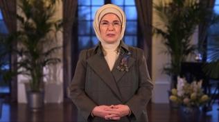 Emine Erdoğan: Bu gidişata hep birlikte dur diyelim