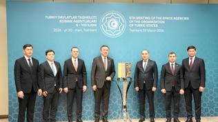 TDT uzay ajanslar� Ta�kent'te topland�: Ortak k�p uydusunda sona yakla��ld�