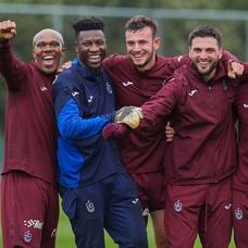 Trabzonspor'da Galatasaray mesaisi devam ediyor