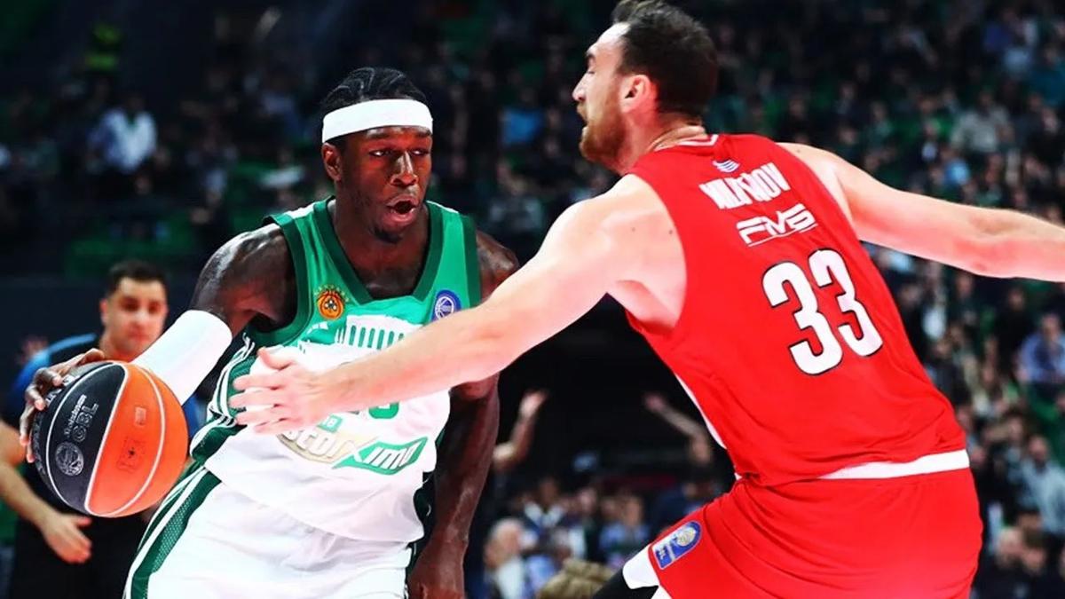 Yunanistan Basketbol Ligi'ndeki olayl� derbide kazanan Olympiakos