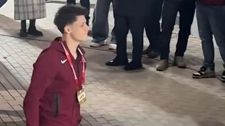 A Milli Takım stadyuma ulaştı