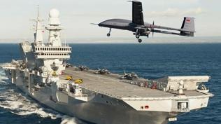 Cavour u�ak gemisine T�rk �HA's�... TB3'�n ilk Avrupal� m��terisi olacaklar